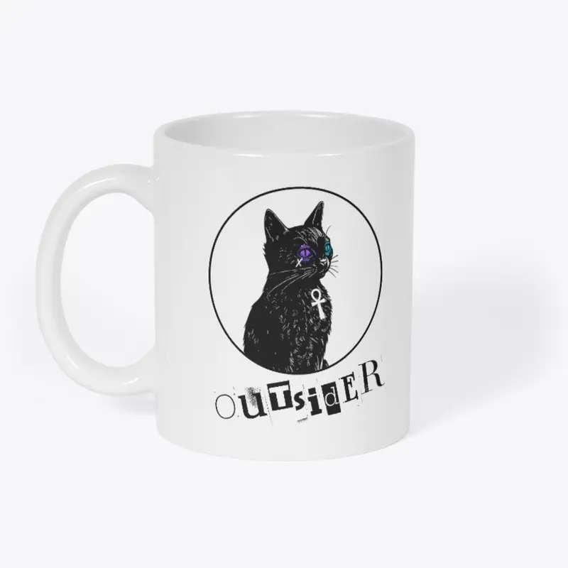 Outsider Black Cat Logo 