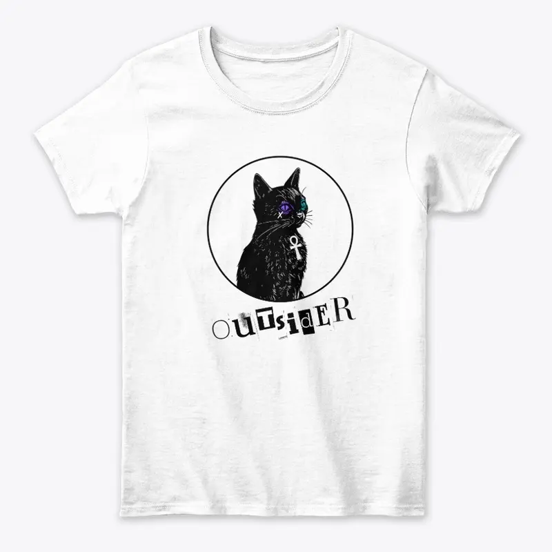 Outsider Black Cat Logo 