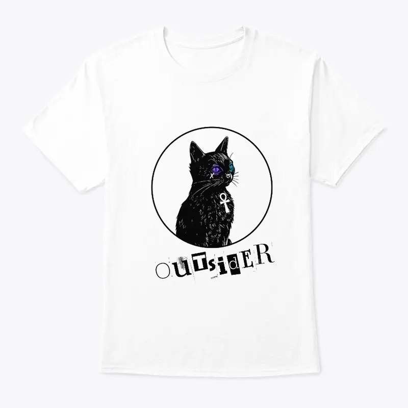 Outsider Black Cat Logo 